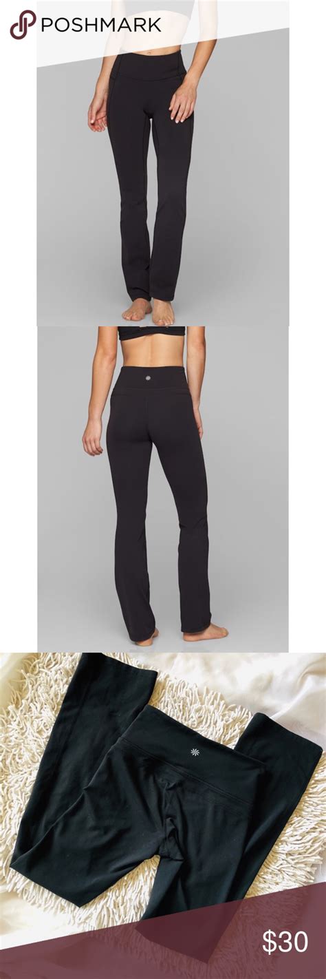 Athleta Xsp Black Straight Up Yoga Pants Clothes Design Pants For