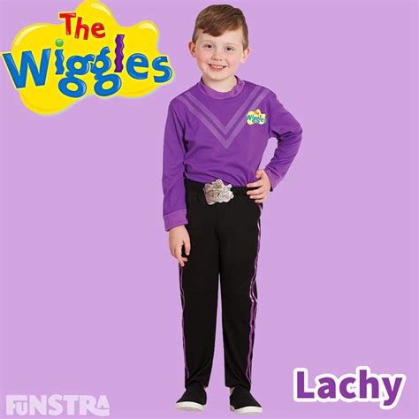 Lachy Wiggle Costume The Wiggles Costume Dress Up Purple The Wiggles