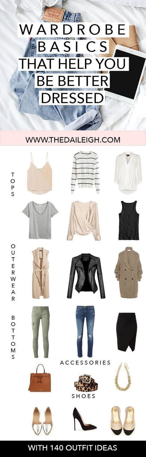 Wardrobe Basics For Women Wardrobe Essentials Wardrobe Capsule How
