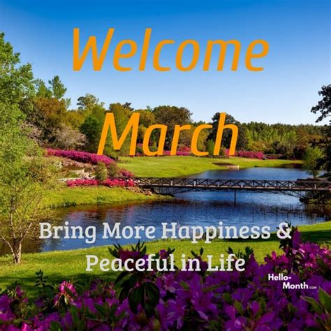 Welcome March Welcome February Hello March Photo Quotes Image Quotes