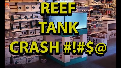 Reef Aquarium Tank Crash Part 2 The Reason For The Destruction Youtube