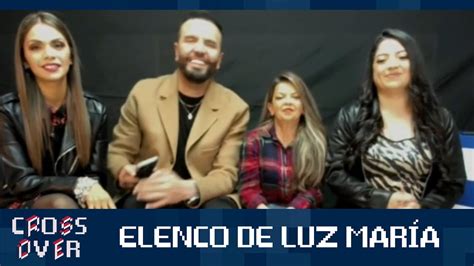 Entrevista Al Elenco De Luz MarÍa Crossover Con Julio Leiva Y Noelia Custodio Youtube