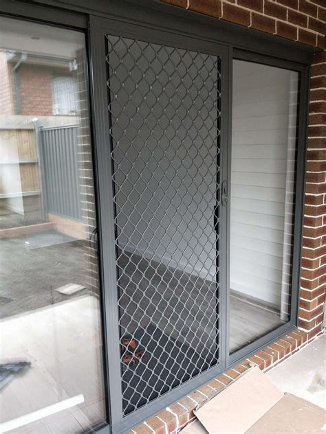 Diamond Grille Security Sliding Doors Made And Installed Valesco Security