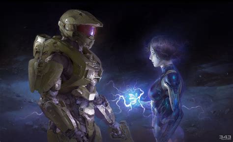 Master Chief And Cortana Art Halo Infinite Art Gallery
