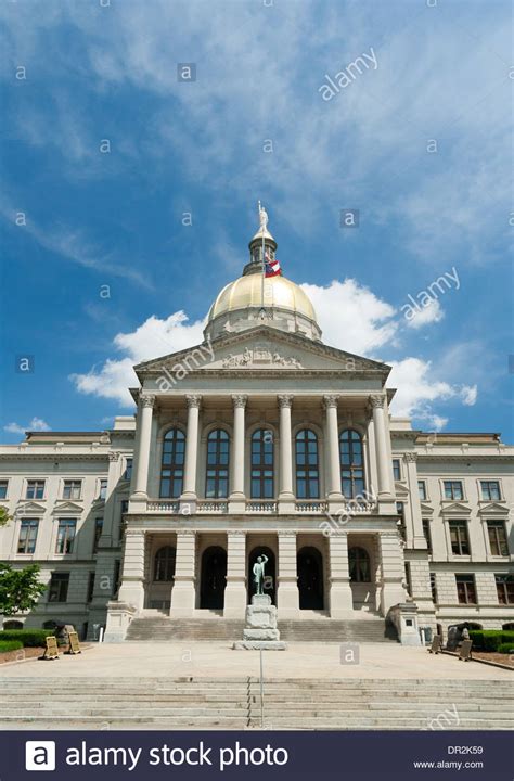 Georgia State Capitol Building Atlanta Ga Stock Photo Alamy