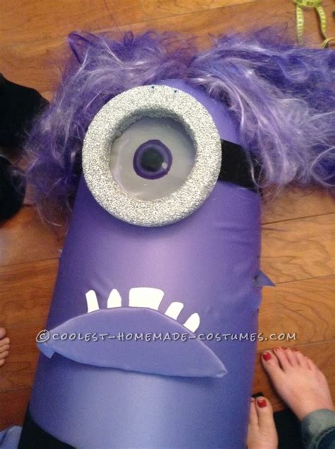 Make An Awesome Homemade Purple Minion Costume