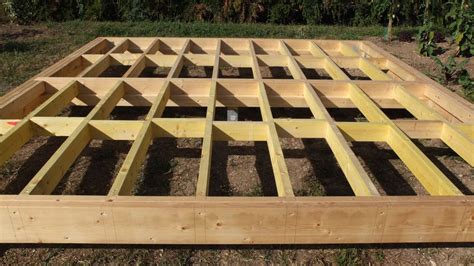Abri de jardin en bois eden 1.20 x 1.20 m avec plancher. Forum www.bois.com : Plancher abri de jardin sur parpaing