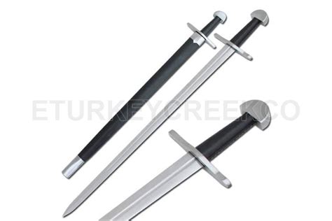 Eturkey Creek Co Medieval Warrior Authentic Battle Ready Viking Long Sword