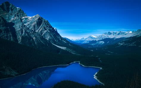 Download Wallpaper 3840x2400 Mountains Peyto Lake Canada 4k Ultra Hd