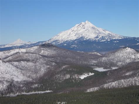 Mount Jefferson Volcano Natural Landmarks Jefferson