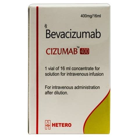 Cizumab 400mg 16ml Bevacizumab Injection At Best Price In Visakhapatnam