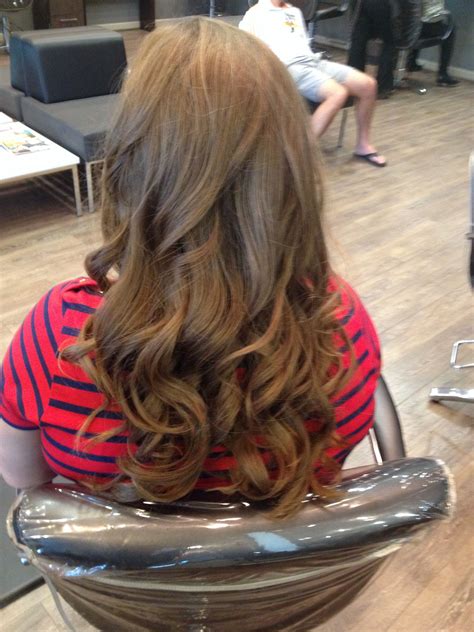 You can use layering technique for your long curly hairstyle. Soft curls! | Long hair styles, Soft curls, Hair styles