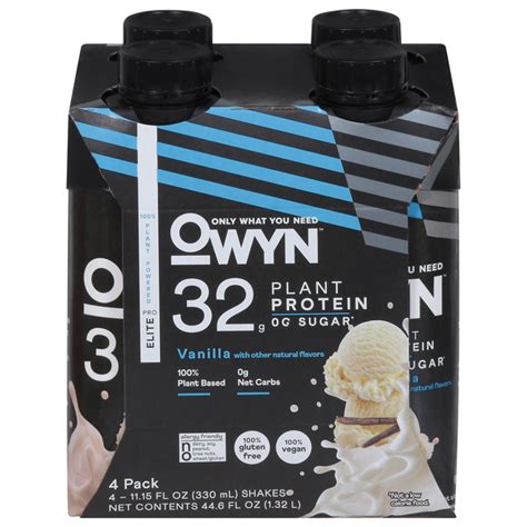 Save On Owyn Pro Elite Plant Protein Shake Vanilla Pk Order Online