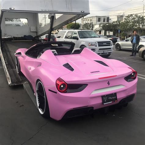Pin By Fort Lauderdale On Pink Pink Car Sports Cars Luxury Luxury Cars