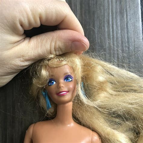 1966 vintage barbie blonde hair blue eyes