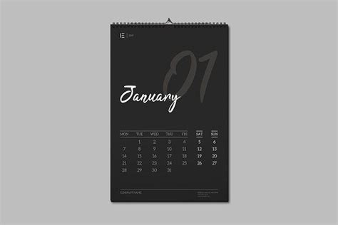 Wall Calendar 2019 By Imran Stocks On Creativemarket Stationery