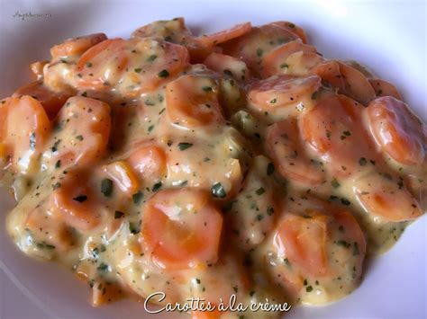 Carottes à la crème de Raymonde