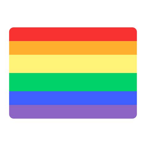 Rainbow Flag Flat Icon Fluentui Emoji Flat Iconpack Microsoft
