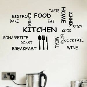 We did not find results for: Kitchen Words Phrases Wall Art Sticker Quote Decal Mural Stencil Transfer Decor | eBay