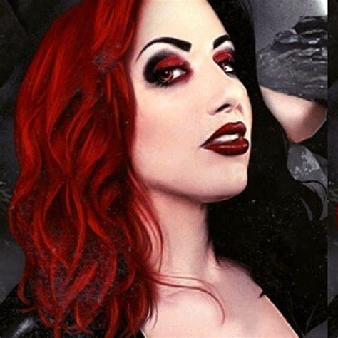 Ash Ashley Costello New Years Day Band Goth Makeup