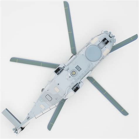 3d Model Nhindustries Nh90 Military Helicopter