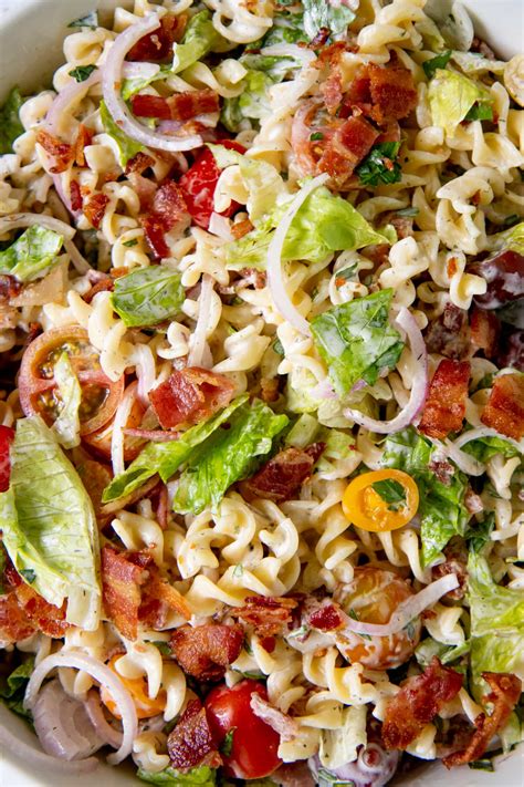 15 Ideas For Ranch Blt Pasta Salad Easy Recipes To Make At Home