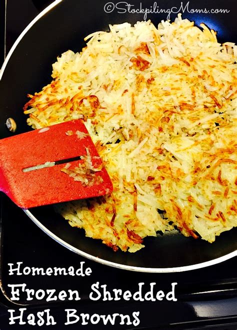 You can find articles related to best frozen hash browns by scrolling to the end of our site to see the related articles section. Homemade Frozen Shredded Hash Browns