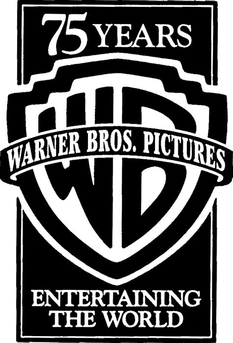 Image Warner Bros Pictures 75 Years 1998 Print Logo Transparentpng