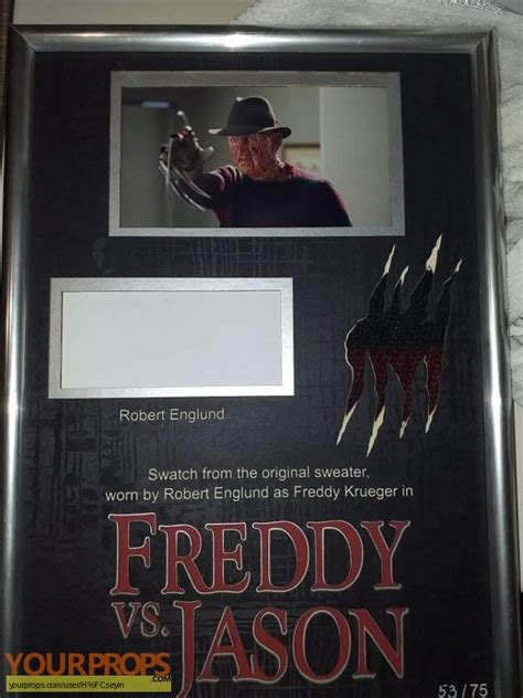 Freddy Vs Jason Original Original Movie Prop