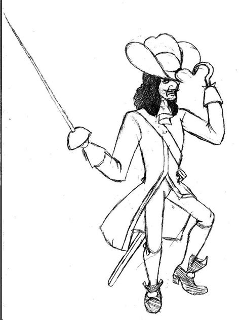 Captain Hook Coloring Page Coloring Home