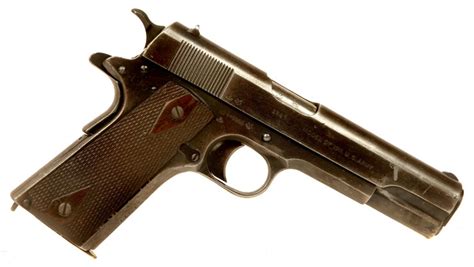 Deactivated Very Rare Wwi And Wwii Colt 1911 Allied Deactivated Guns