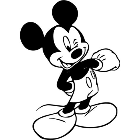 Black Mickey Mouse 8 Icon Free Black Mickey Mouse Icons