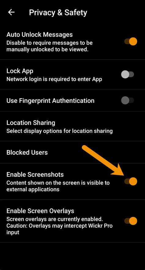 why don t you disable screen capture wickr inc