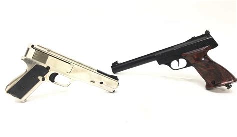 Sold Price Vintage Crosman 454 And Repeater Co2 Bb Pistols December 6 0120 1000 Am Mst