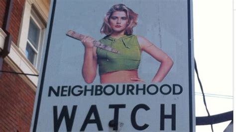 Retro Heroes Adorn Toronto Neighbourhood Watch Signs Cbc News