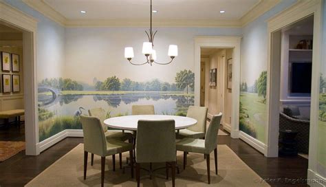 Forest Park Dining Room Mural 11 1101×633 With Images Dining