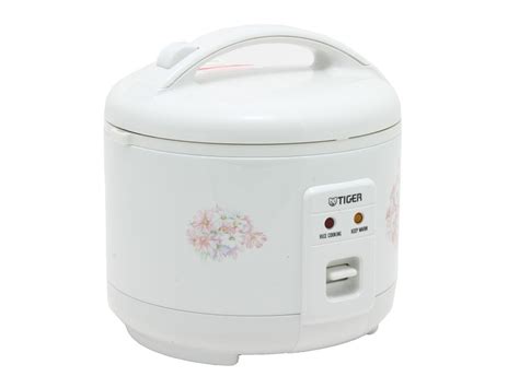 TIGER JNP White Cups Electronic Rice Cooker Warmer Newegg Com
