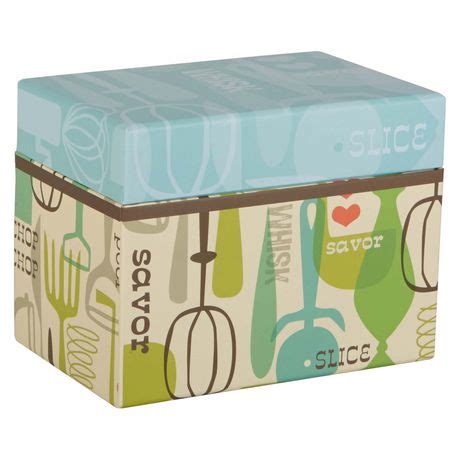 Maybe you would like to learn more about one of these? C.R. Gibson Recipe Card Box | Walmart Canada