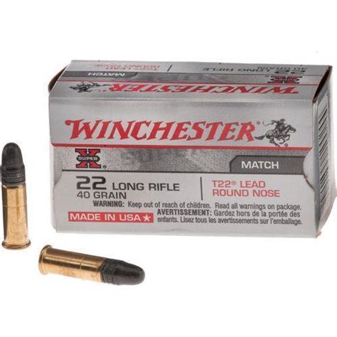 Winchester Super X 22 Long Rifle 40 Grain Rimfire