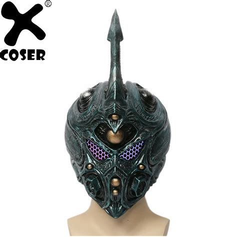 Xcoser Bio Booster Armor Guyver Helmet Led Light Anime Cosplay Prop