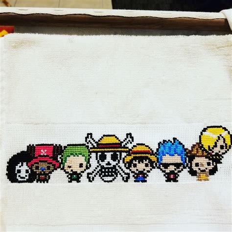 fo my first free hand cross stitch for my bf. FO one piece free hand towel cross stitch now to make ...