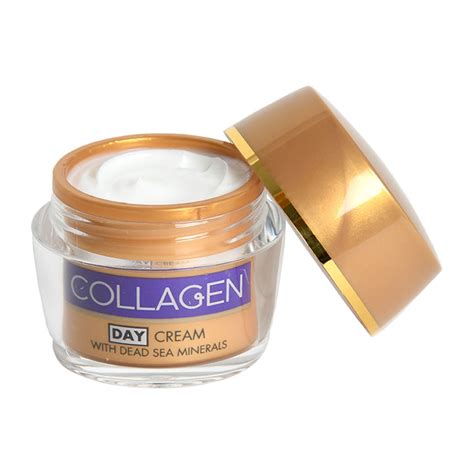 Collagen Day Cream With Dead Sea Minerals Spa Cosmetics