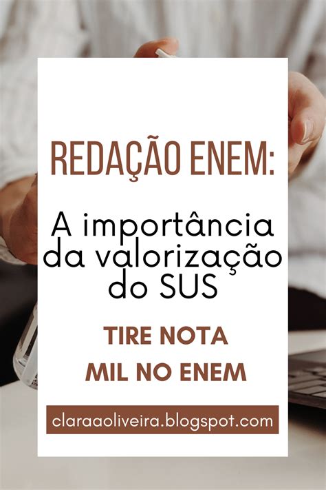 A Importância Da Valorização Do Sus Redação Sololearn