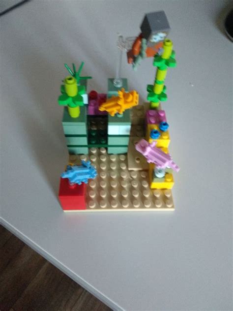 Lego Moc Axolotl Playground By Winningplayer360 Rebrickable Build