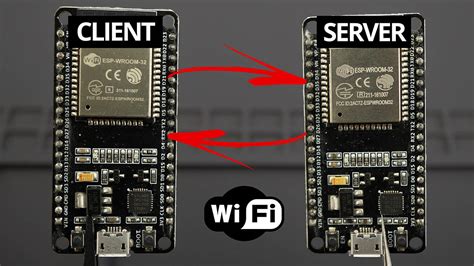 Esp32 Client Server Wi Fi Communication Between Two Boards Random