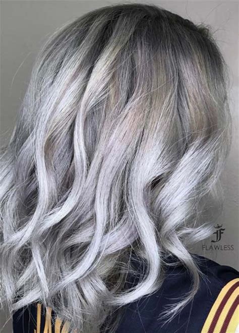 They say blondes have more fun, and with this new cooling trend, we believe the fun has just begun. 85 Silver Hair Color Ideas and Tips for Dyeing ...