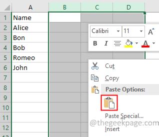 How To Fix The Error Cannot Paste The Data In Microsoft Excel Bmhasrate