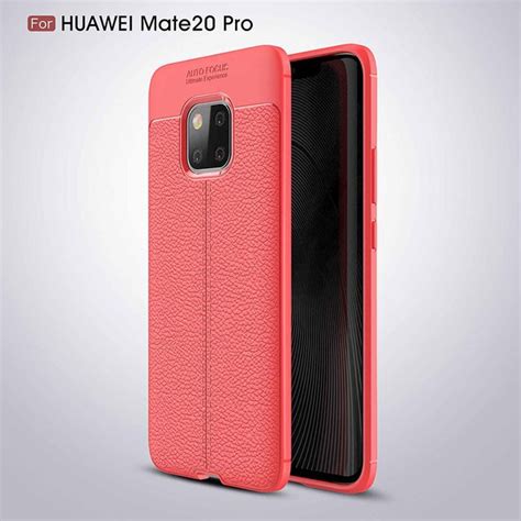 case for huawei mate 20 pro case bumper cover soft silicone case leather pattern case for huawei