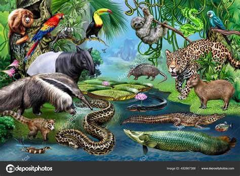 Top 111+ Animals that live in the south american rainforest