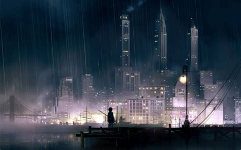 Tổng hợp ảnh về anime phong cảnh thành phố đêm iedunet edu vn